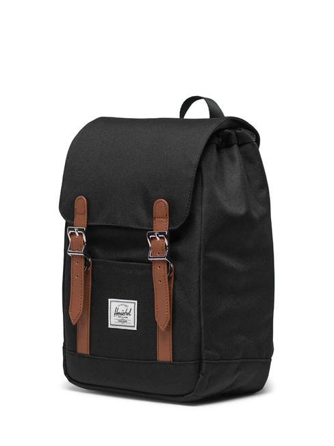RETREAT MINI Rucksack SCHWARZ - Rucks&auml;cke f&uuml;r Schule &amp; Freizeit