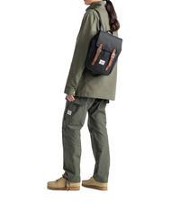 HERSCHEL RETREAT MINI Rucksack SCHWARZ - Rucks&auml;cke f&uuml;r Schule &amp; Freizeit - 6