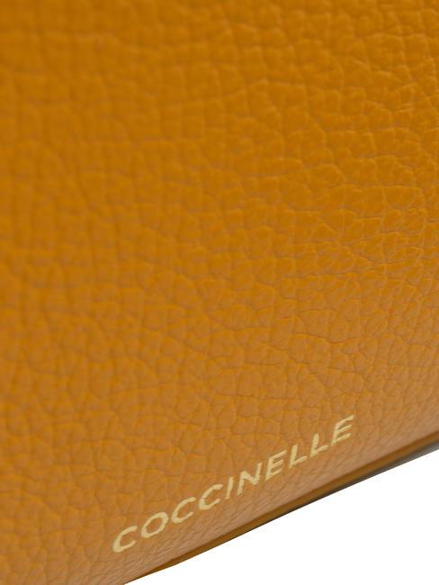 LILY Strukturierte Ledertasche mit Kettengriff Harz - Damentaschen