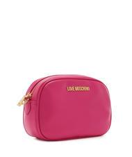 LOVE MOSCHINO METALLIC LOGO Kameratasche mit Tasche Fuchsie - Damentaschen - 2