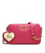 LOVE MOSCHINO HOLLIES Mini-Umh&auml;ngetasche Fuchsie - Damentaschen - 5