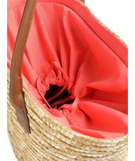 MANDARINA DUCK SEASHELL STRAW Schultertasche KORALLE - Damentaschen - 3