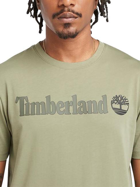 KENNEBEC RIVER LINEAR LOGO Baumwoll t-shirt kassel erde - Herren-T-Shirts