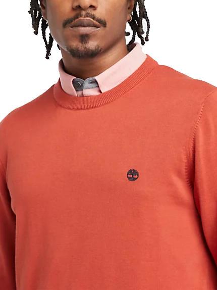 WILLIAMS RIVER Pullover mit Rundhalsausschnitt scharfe So&szlig;e - Herrenpullover