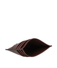 THE BRIDGE BIAGIO  Kartenhalter aus Leder Braun 14/Ruthenium Palladium - Brieftaschen Herren - 3