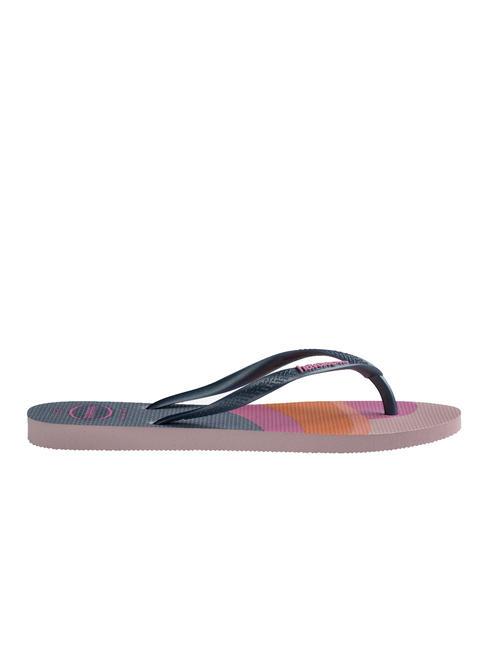 PALETTE GLOW Flip Flops Pfingstrosen-Rosen - Damenschuhe