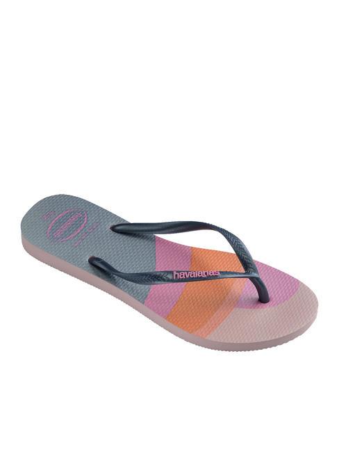 PALETTE GLOW Flip Flops Pfingstrosen-Rosen - Damenschuhe