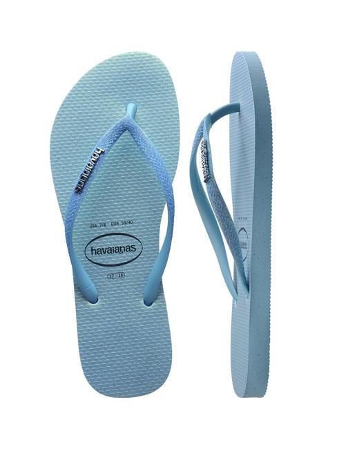 SLIM GLITTER IRIDESCENT Flip-Flops Lavendelblau - Damenschuhe
