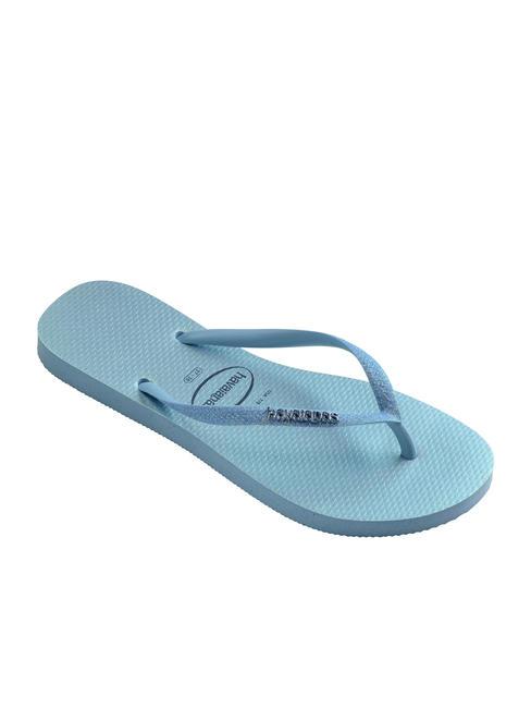 SLIM GLITTER IRIDESCENT Flip-Flops Lavendelblau - Damenschuhe