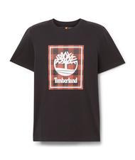 TIMBERLAND BUFFALO Baumwoll t-shirt SCHWARZ - Herren-T-Shirts - 4