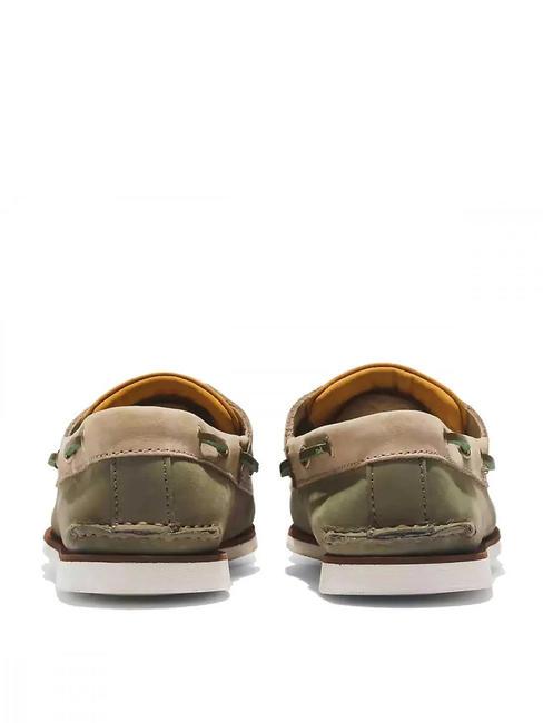 CLASSIC  Bootsschuhe tiefe Flechte grn - Herrenschuhe