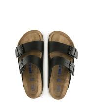 BIRKENSTOCK ARIZONA BIRKO-FLOR Pantoffel-Sandale Schwarz - Schuhe Unisex - 3