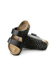 BIRKENSTOCK ARIZONA BIRKO-FLOR Pantoffel-Sandale Schwarz - Schuhe Unisex - 5