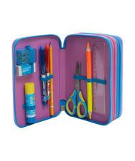 CAMOMILLA DREAMS&FLOWERS Federm&auml;ppchen mit 3 Rei&szlig;verschl&uuml;ssen und Schulset Schwarz - Etuis und Zubeh&ouml;r - 3