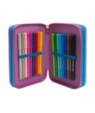 CAMOMILLA DREAMS&FLOWERS Federm&auml;ppchen mit 3 Rei&szlig;verschl&uuml;ssen und Schulset Schwarz - Etuis und Zubeh&ouml;r - 4