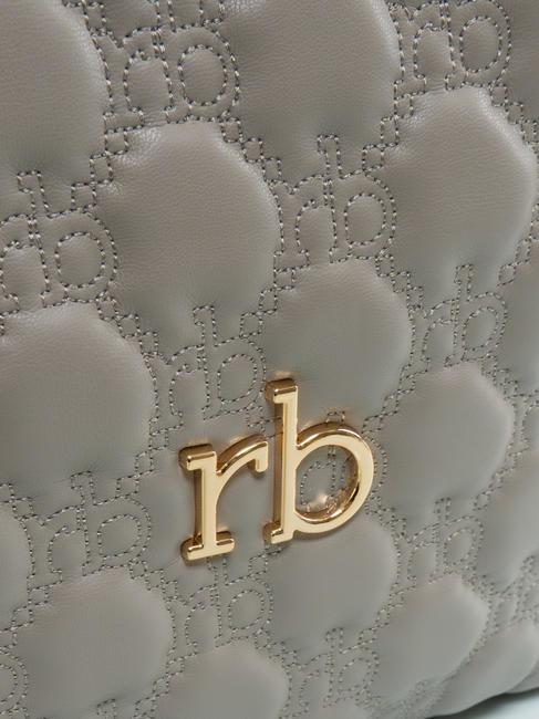 TESSA Schultertasche Taupe - Damentaschen