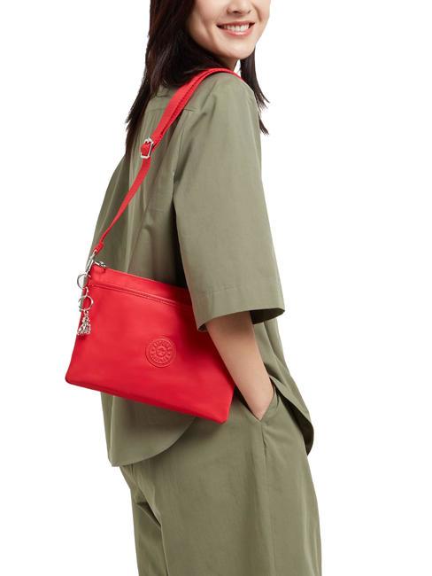 RIRI L Flache Umh&auml;ngetasche Party-Rosa-Paka - Damentaschen