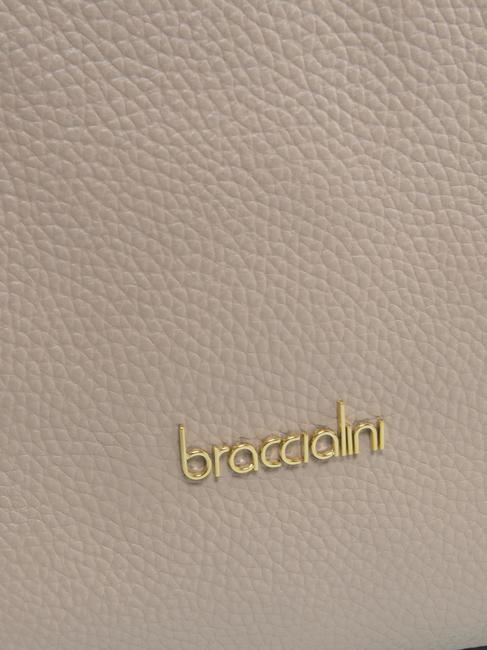 NAOMI Umh&auml;ngetasche aus Leder Gesichtspuder - Damentaschen