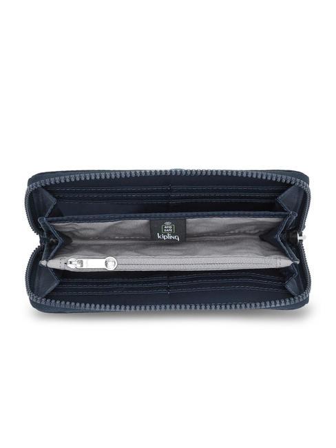 IMALI Gro&szlig;e Geldb&ouml;rse mit umlaufendem Rei&szlig;verschluss paka blau - Damentaschen