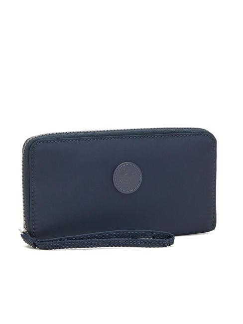 IMALI Gro&szlig;e Geldb&ouml;rse mit umlaufendem Rei&szlig;verschluss paka blau - Damentaschen
