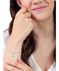 ALVIERO MARTINI PRIMA CLASSE BROADWAY Armband mit Logoanh&auml;nger und Zirkonen - Armb&auml;nder