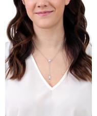 ALVIERO MARTINI PRIMA CLASSE BROADWAY Halskette mit Logoanh&auml;nger und Zirkonen - Halsketten