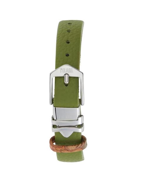 FORMENTERA Zeit nur beobachten gr&uuml;n/stahl - Uhren