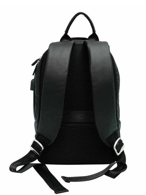 NYLON Rucksack schwarz/satiniert - PC-Rucks&auml;cke