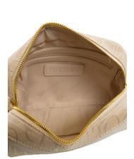 BRACCIALINI FONT Kameratasche aus Jacquard Beige - Damentaschen - 5