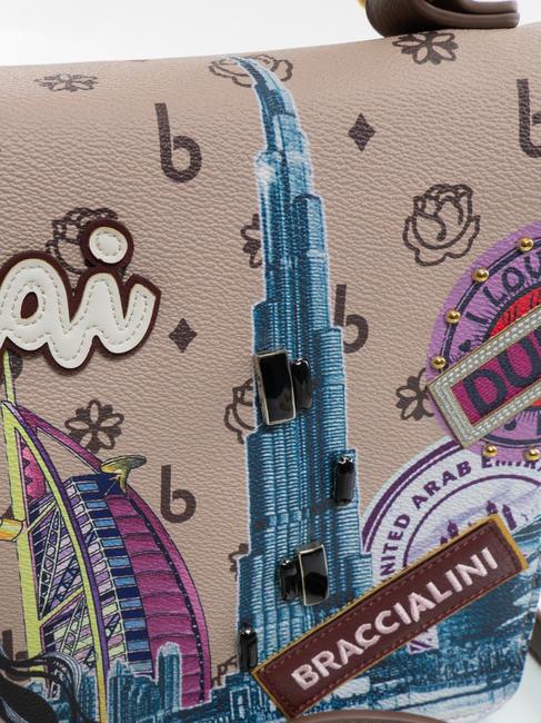 CARTOLINE Aktentasche mit Schultergurt multi - Damentaschen