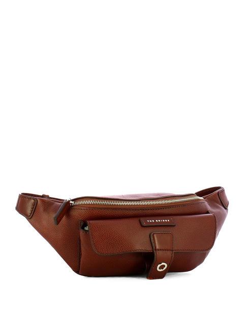 BIAGIO  Lederbeutel Braun 14/Ruthenium Palladium - H&uuml;fttaschen