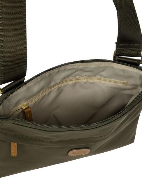 X-COLLECTION  Flache Tasche Olive - Damentaschen