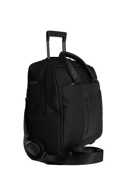 BRIEF 2  Pilotenwagen mit 15,6" PC-Halterung Schwarz - Pilotentrolley
