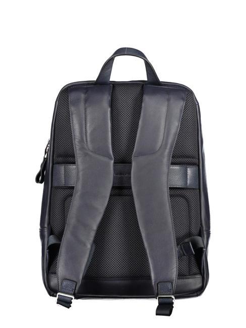 PAN Lederrucksack f&uuml;r 15" PC Blau - PC-Rucks&auml;cke