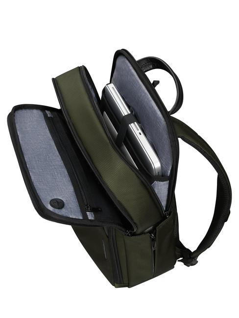 XBR 2.0  14,1-Zoll-PC-Rucksack Laub gr&uuml;n - PC-Rucks&auml;cke