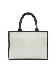 TOSCA BLU RECTANGLE Canvas-Einkaufstasche Schwarz - Damentaschen - 4