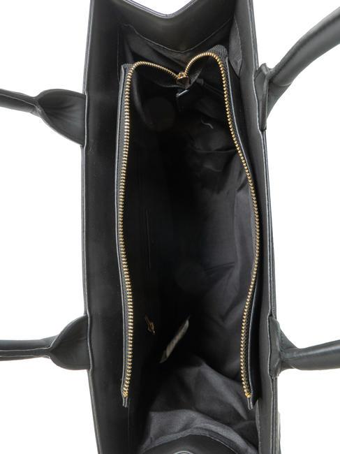 RECTANGLE Canvas-Einkaufstasche Schwarz - Damentaschen