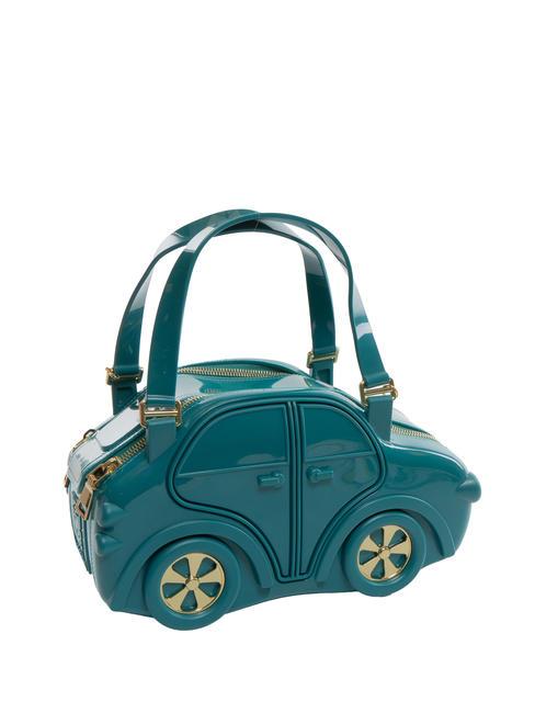 CARINA Handtasche, mit Schultergurt Pfau - Damentaschen