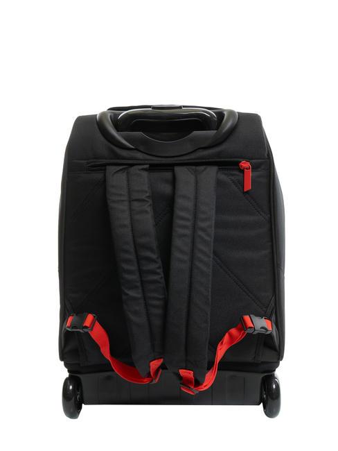 GLORY&HONOUR Trolley-Rucksack mit 2 R&auml;dern Schwarz - Rucks&auml;cke mit Trolleyfunktion
