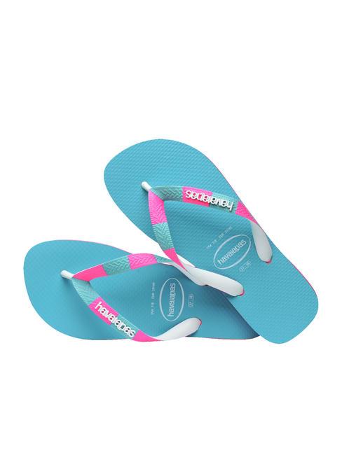 TOP VERANO II Flip-Flops rosa/wei&szlig; - Damenschuhe