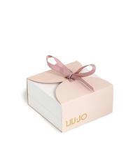 LIUJO CRYSTAL Halskette mit Charme goldene Rose - Halsketten - 4