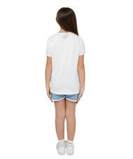 TRUSSARDI LIMEO Set aus Baumwoll-T-Shirt und Bermuda-Shorts wei&szlig;/azurblau - Trainingsanz&uuml;ge f&uuml;r Kinder - 2