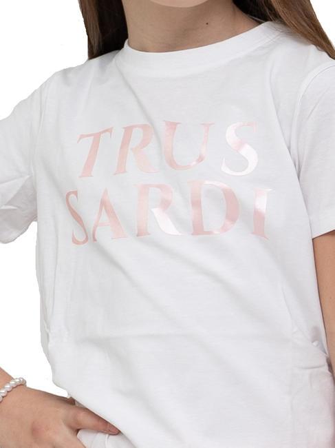 LIMEO Set aus Baumwoll-T-Shirt und Bermuda-Shorts wei&szlig;/p.s. - Trainingsanz&uuml;ge f&uuml;r Kinder