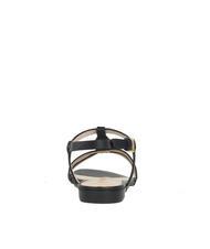 COCCINELLE CHARA SMOOTH Flache Ledersandalen Schwarz - Damenschuhe - 4