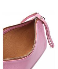 GIANNI CHIARINI HERMY Clutch aus geh&auml;mmertem Leder Rosa-Natur - Damentaschen - 4