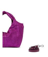 GIANNI CHIARINI AGNESE Tasche aus laminiertem Leder hei&szlig;es Rosa - Damentaschen - 3