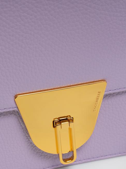 NICO Kleine Umh&auml;ngetasche aus Leder lav./lav. - Damentaschen