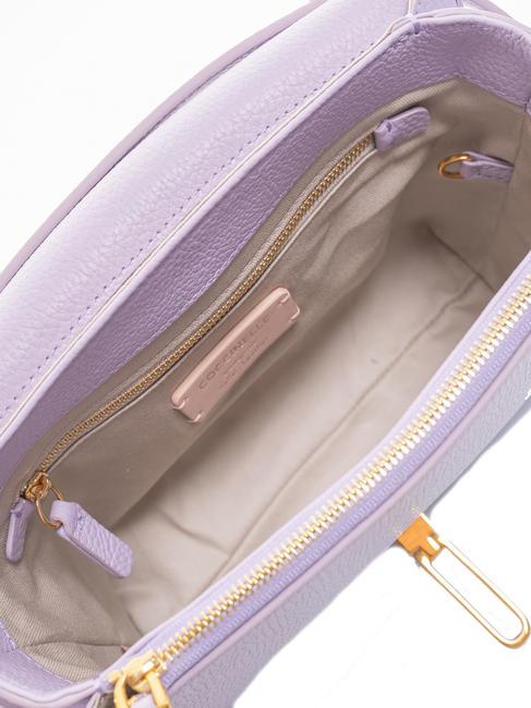 NICO Kleine Umh&auml;ngetasche aus Leder lav./lav. - Damentaschen