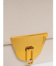 COCCINELLE NICO Kleine Umh&auml;ngetasche aus Leder Kokosmilch - Damentaschen - 3