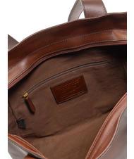 THE BRIDGE CARLOTTA Umh&auml;ngetasche aus Leder BRAUN - Damentaschen - 4